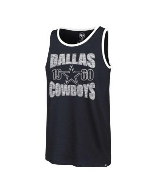 47 Brand Men's Navy Dallas Cowboys Upload Franklin Tank Top