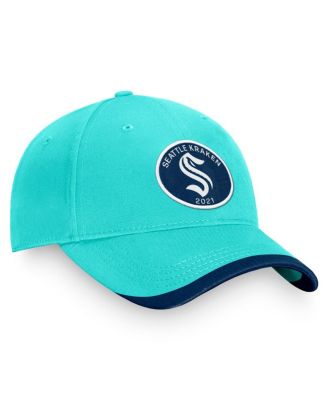 Branded Men's Light Blue Seattle Kraken Fundamental Adjustable Hat