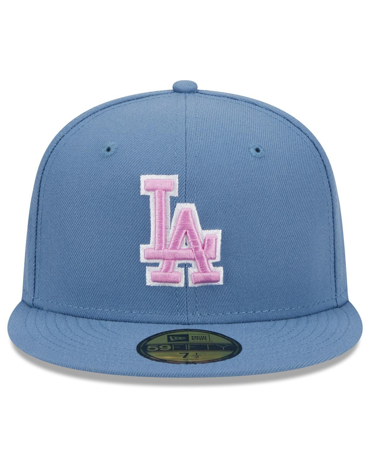 Shop New Era Men's Los Angeles Dodgers Faded Blue Color Pack 59fifty Fitted Hat