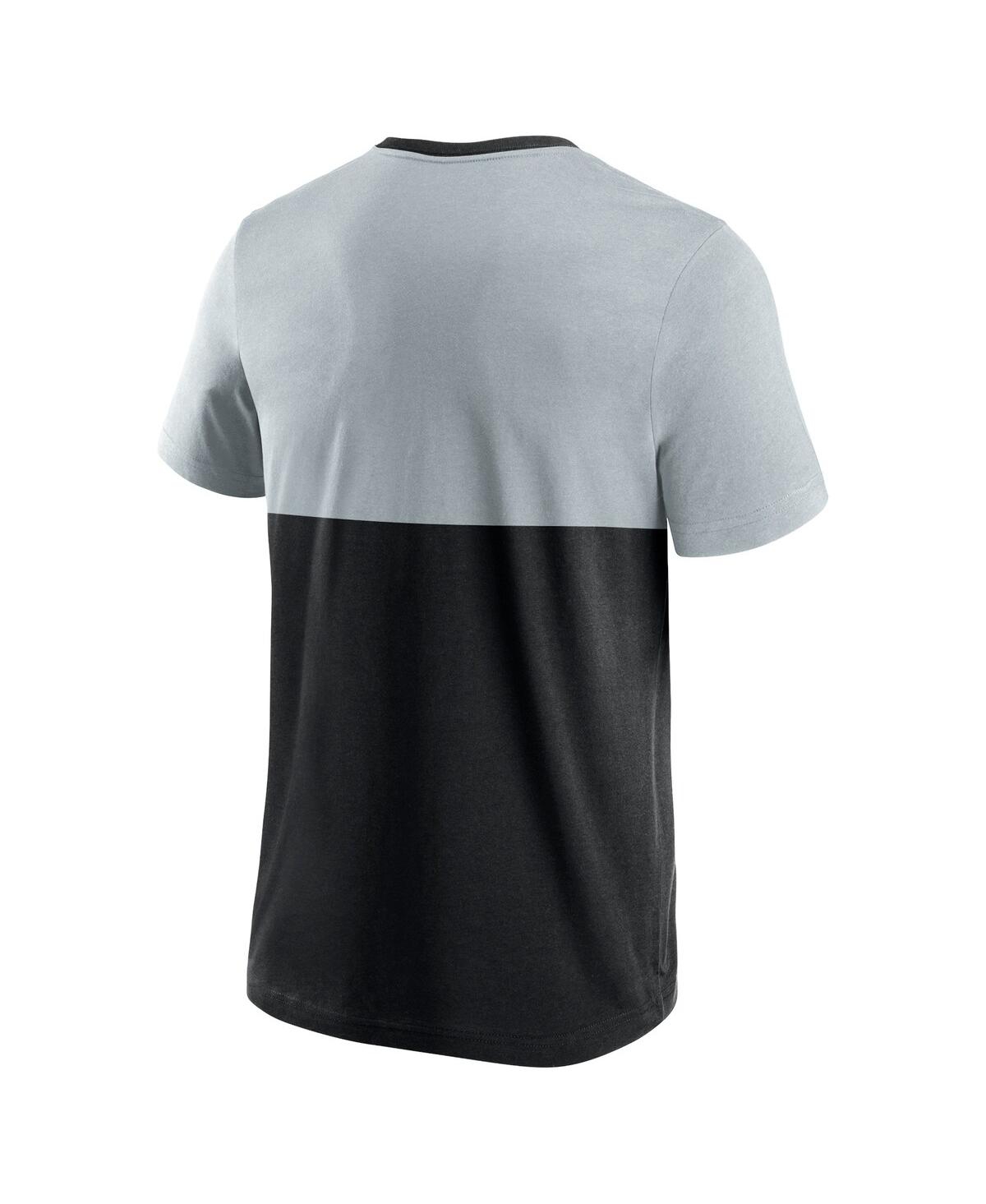 Shop Fanatics Branded Men's Black/gray Paris 2024 Edge Depth Outline Panel T-shirt In Black Gray