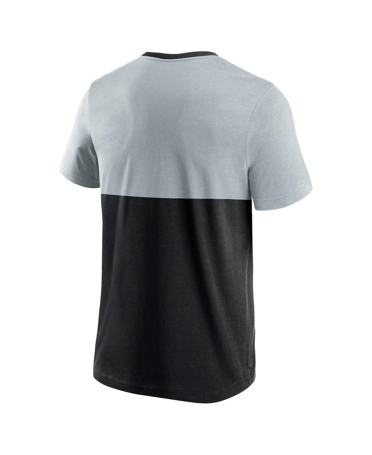 Fanatics Branded Men's Black/gray Paris 2024 Edge Depth Outline Panel T-shirt In Black Gray