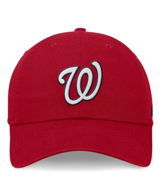 Men's Red Washington Nationals Evergreen Club Adjustable Hat