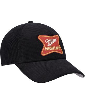 Men's Black Miller Roscoe Corduroy Adjustable Hat