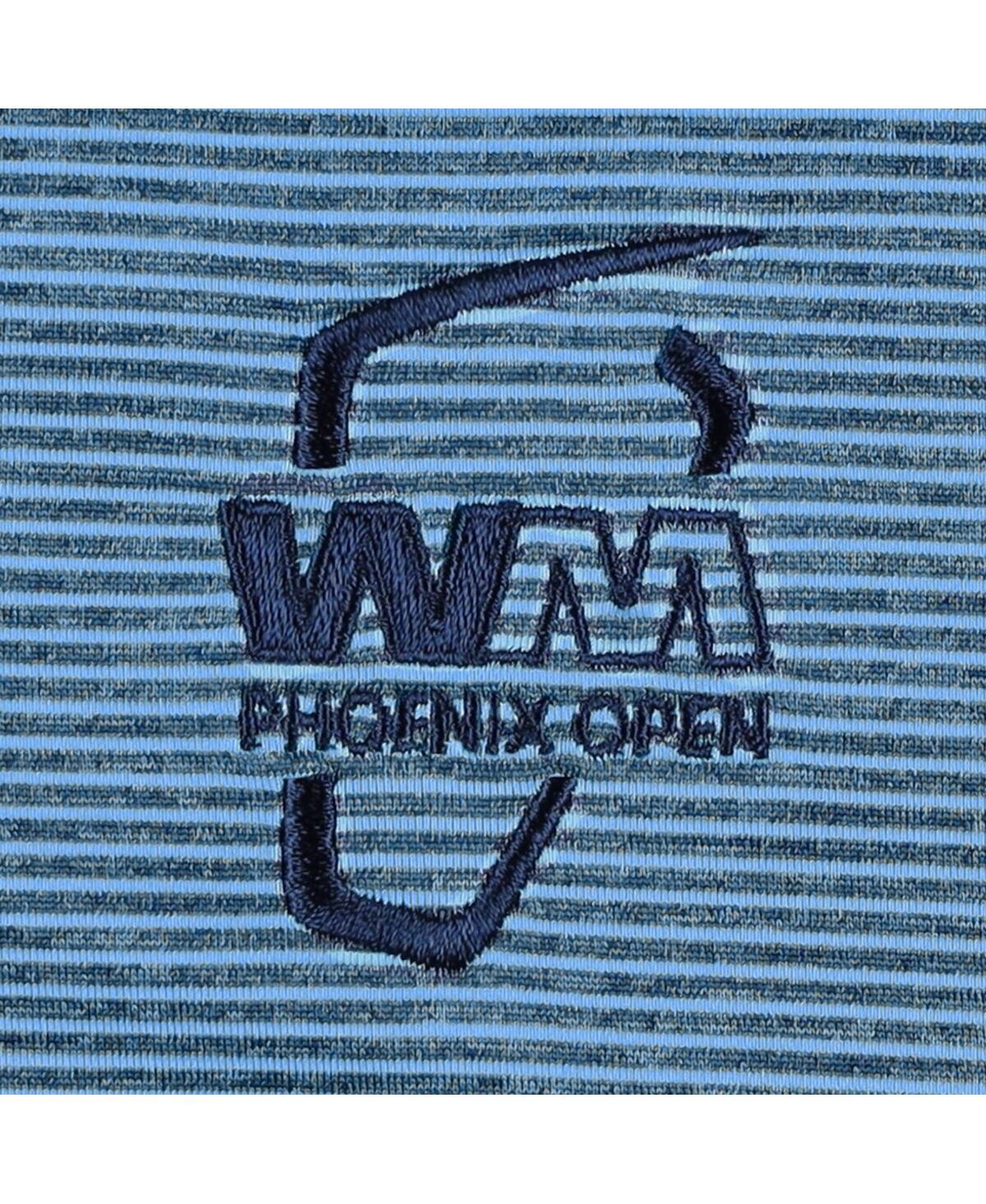 Shop Adidas Originals Men's Blue Wm Phoenix Open Ottoman Polo In Seblbu,con