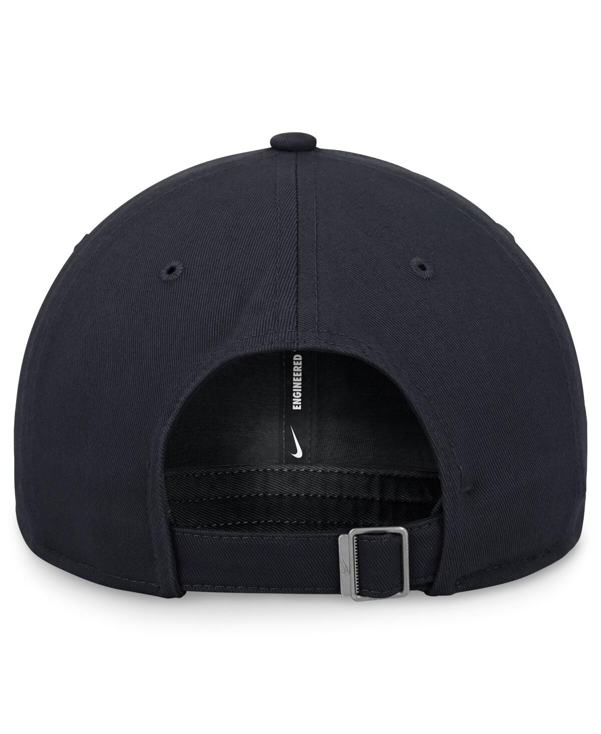 NIKE MEN'S NAVY ATLANTA BRAVES EVERGREEN CLUB ADJUSTABLE HAT 