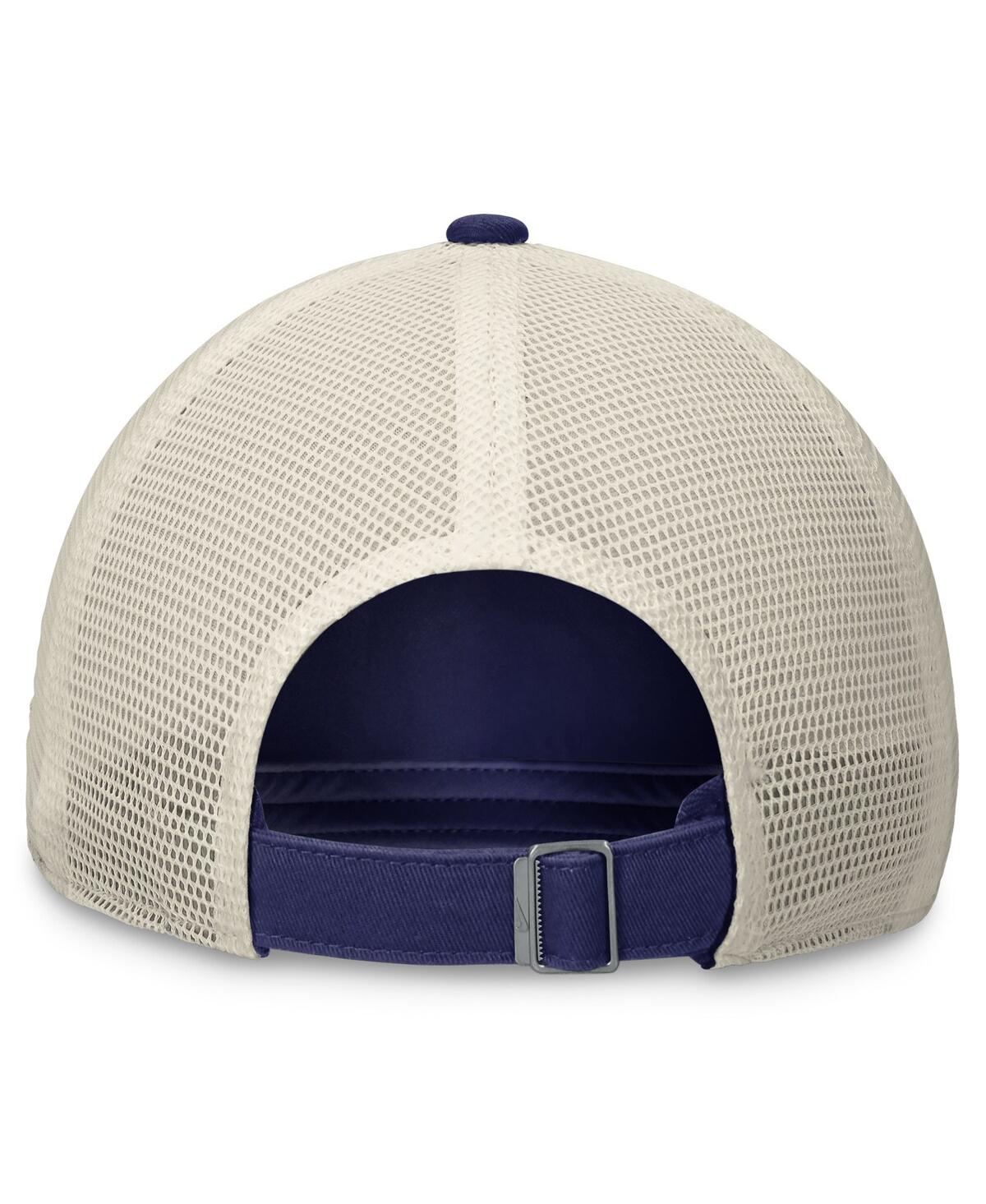 Shop Nike Men's Royal Brooklyn Dodgers Cooperstown Collection Rewind Club Trucker Adjustable Hat In Loyallight