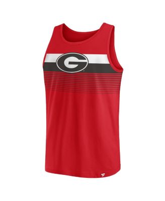 Branded Men's Red Georgia Bulldogs Wild Game Tank Top