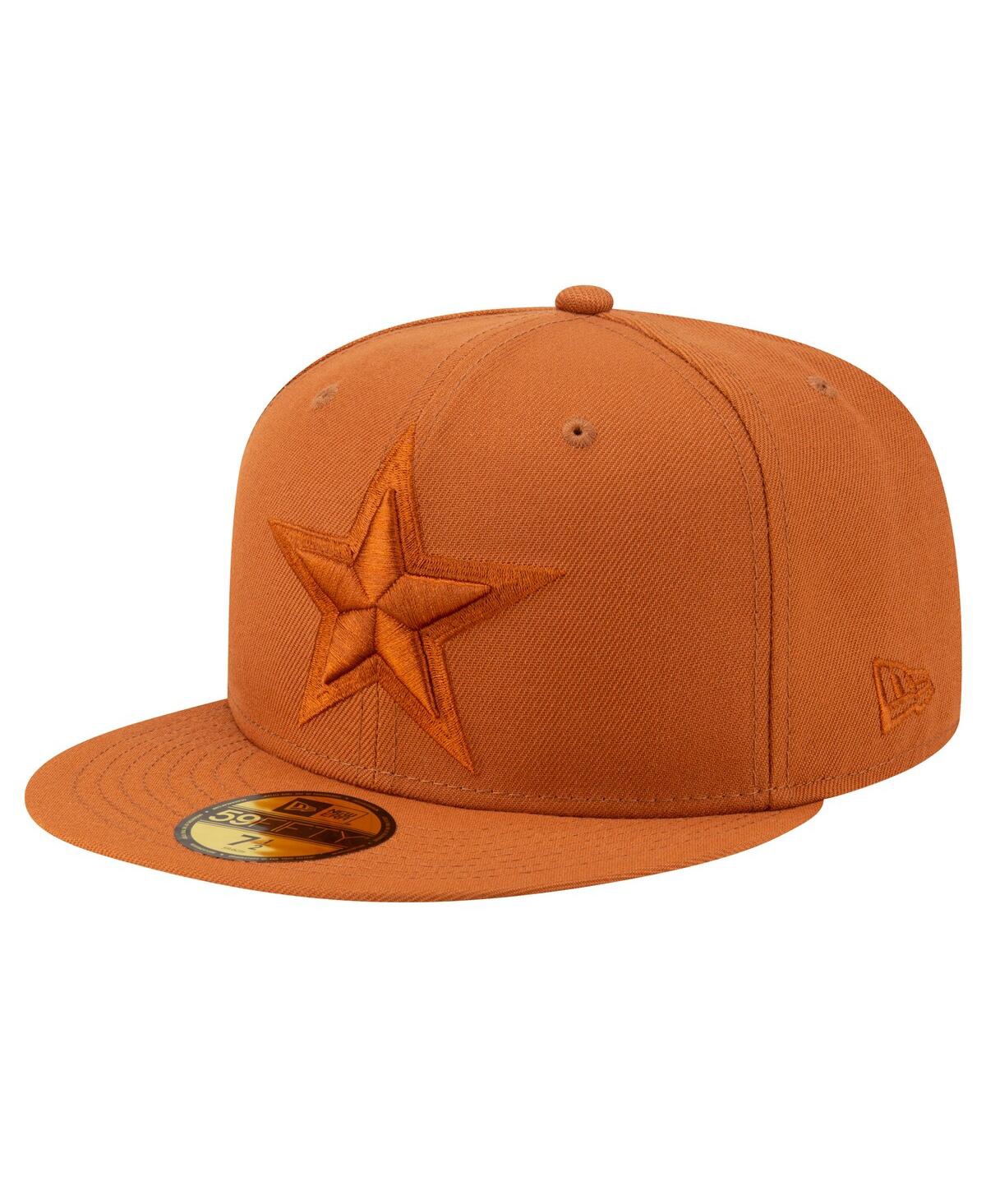 Shop New Era Men's Brown Dallas Cowboys Color Pack 59fifty Fitted Hat