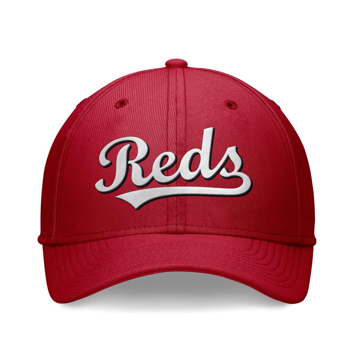Мужская кепка Nike Red Cincinnati Reds Evergreen Performance Flex Hat — фото 4