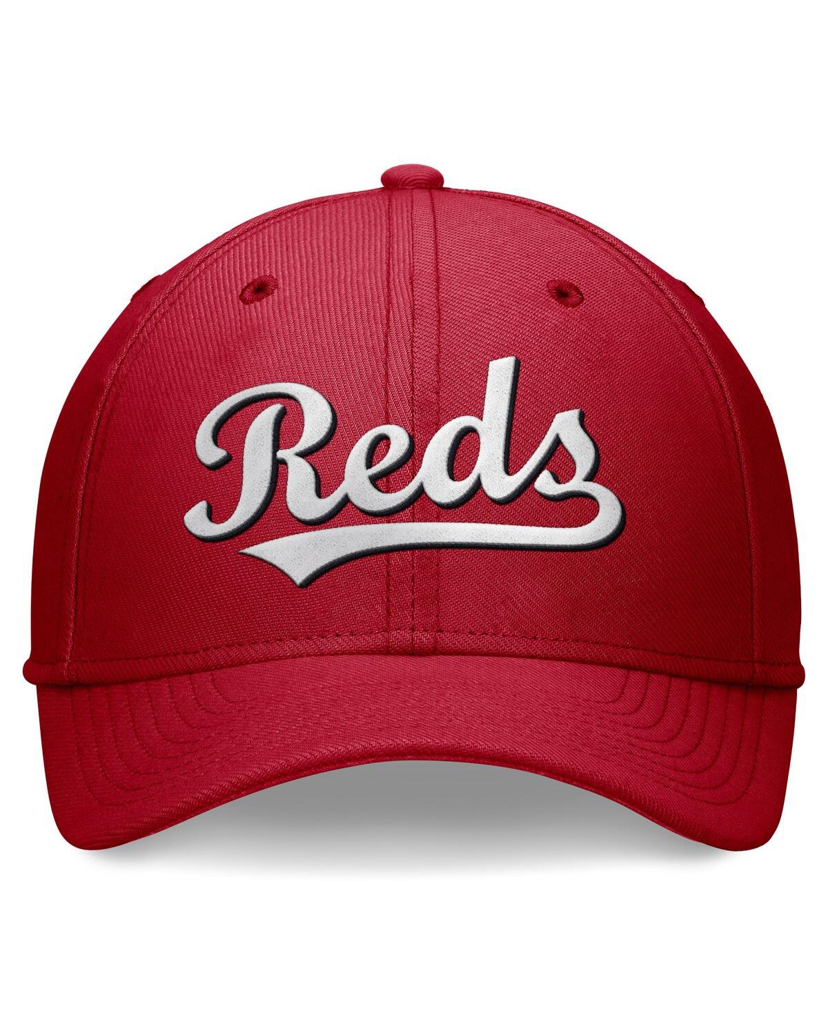 Nike Men's Red Cincinnati Reds Evergreen Performance Flex Hat In Gym Red