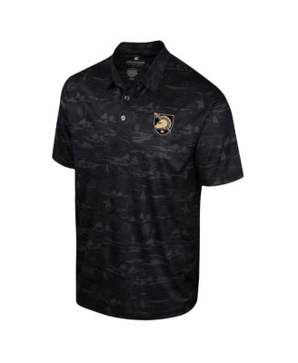 Men's Navy Ole Miss Rebels Daly Print Polo