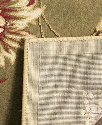 Lyndhurst LNH552 Green and Multi 8' x 11' Area Rug