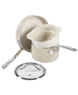 4 Piece Enamel Cookware Set