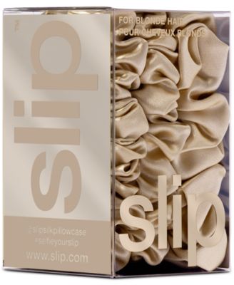 3-Pc. Pure Silk Back-to-Basics Assorted Scrunchies Set