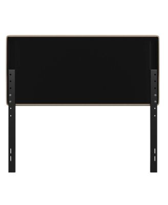 Coppola Full Size Powder Coated Metal Frame Tufted Upholstered Adjustable Slot Headboard