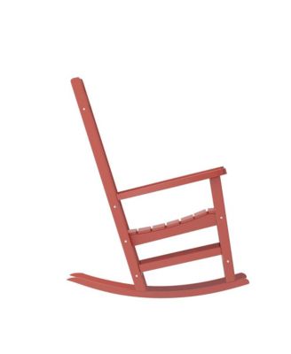 Set Of 2 Hillford Poly Resin Indoor/Outdoor Rocking Chairs