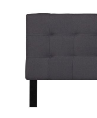 Quilted Tufted King Upholstered Headboard