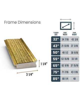 43" Customizable Frame for Samsung  Frame
