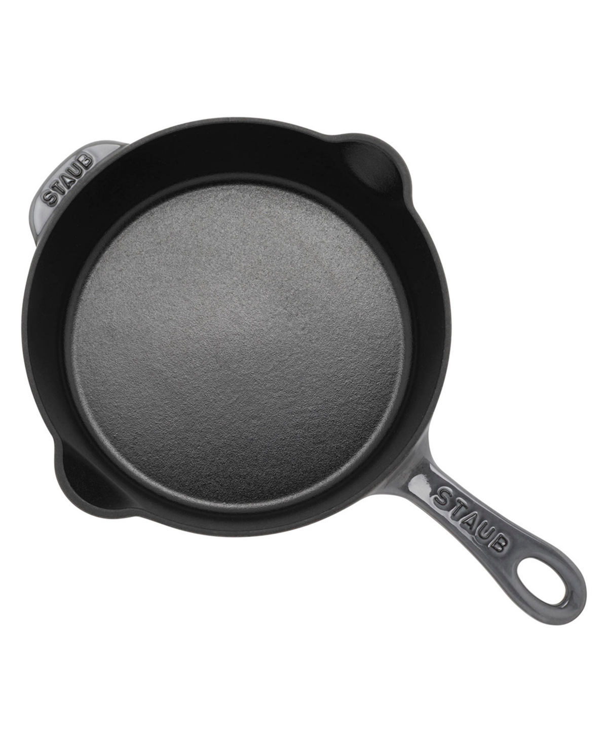 Staub Cast Iron 8.5 Traditional Deep Skillet In Grey