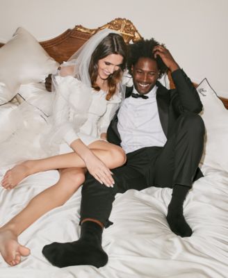 2-Pc. Pure Silk "Just Married" Queen Pillowcase Set