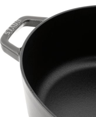 Cast Iron 6.25-Qt Wide Oval Dutch Oven