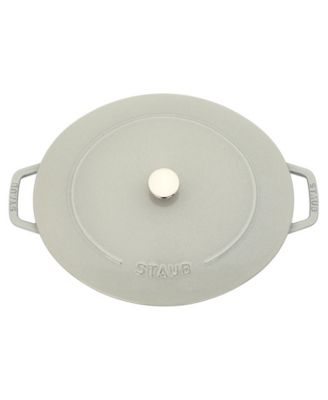 Cast Iron 6.25-Qt Wide Oval Dutch Oven