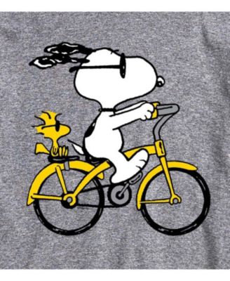 Hybrid Apparel Snoopy Bike Men's Short Sleeve Tee