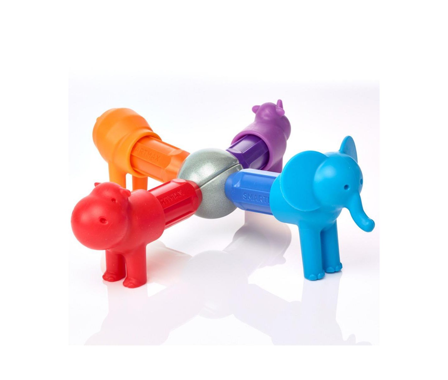 Магнитный набор Smart Toys & Games My First Safari Animals, 18 деталей, от 1 года — фото 4