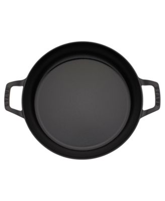 Cast Iron 3.5-Qt Braiser with Glass Lid