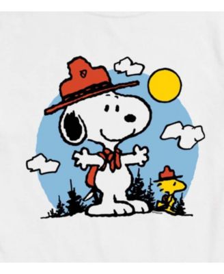 Hybrid Apparel Peanuts Nature Mens Short Sleeve Tee