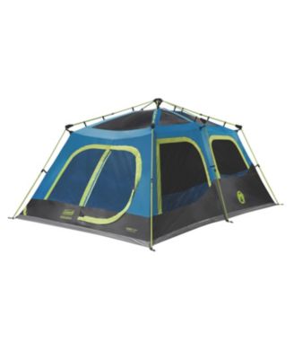 10-Person Dark Room Instant Cabin Tent with Rainfly