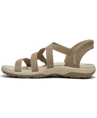 Women's Slip-ins: Reggae Slim - Stretch Flex Athletic Walking Sandals from Finish Line