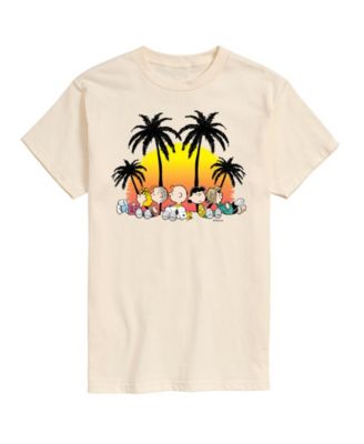 Hybrid Apparel Peanuts Summer Mens Short Sleeve Tee
