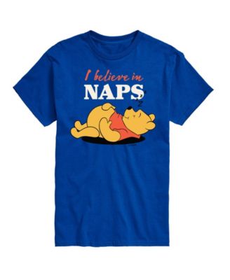 Hybrid Apparel Men's Winnie the Pooh Naps Short Sleeve T-Shirt