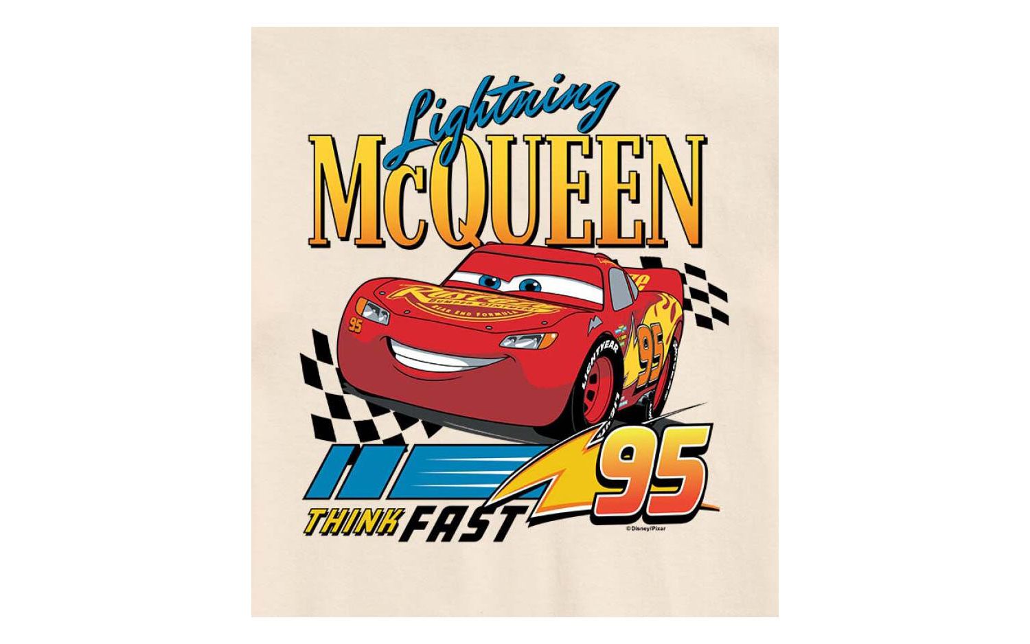 Hybrid Apparel Disney Cars Mens Short Sleeve Tee