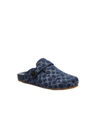 COACH Men's Blake Denim Clog Sandal - Macy's