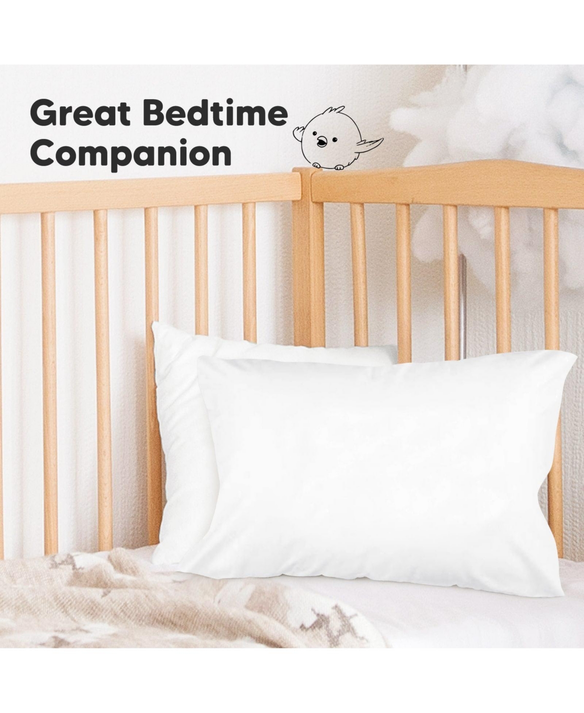 KeaBabies Toddler Pillowcase for 13X18 Pillow, Organic Toddler Pillow Case, Travel Pillow Case Cover