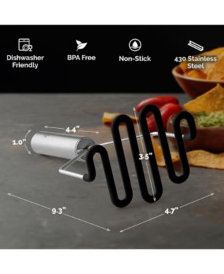 Non-Scratch Potato Masher Kitchen Tool - Durable Stainless Steel Mashed Potatoes Masher