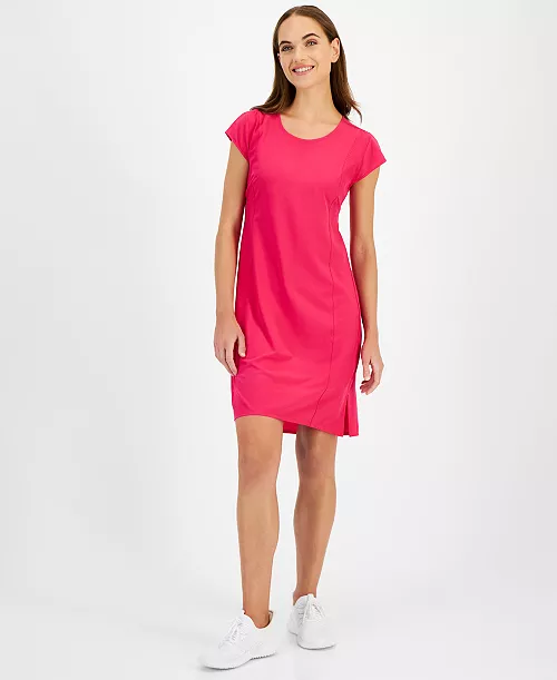 women's commuter side-slit dress, created for macy's