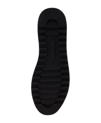 Men's Smooth Leather Sawtooth Sole Sneakers