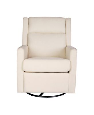 Dara 3-In-1 Traditional Manual Recliner Rocker Swivel Glider Chair