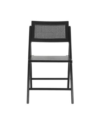 Gordon Set Of 2 Cane Rattan Folding Chairs