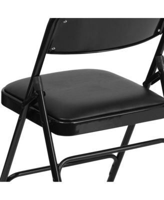 4 Pack Home & Office Portable Party Events Padded Metal Folding Chair