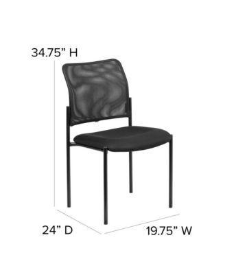 Mesh Comfortable Stackable Steel Side Chair