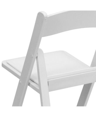 Set Of 4 Plastic Weight Capacity Indoor/Outdoor Resin Folding Chairs