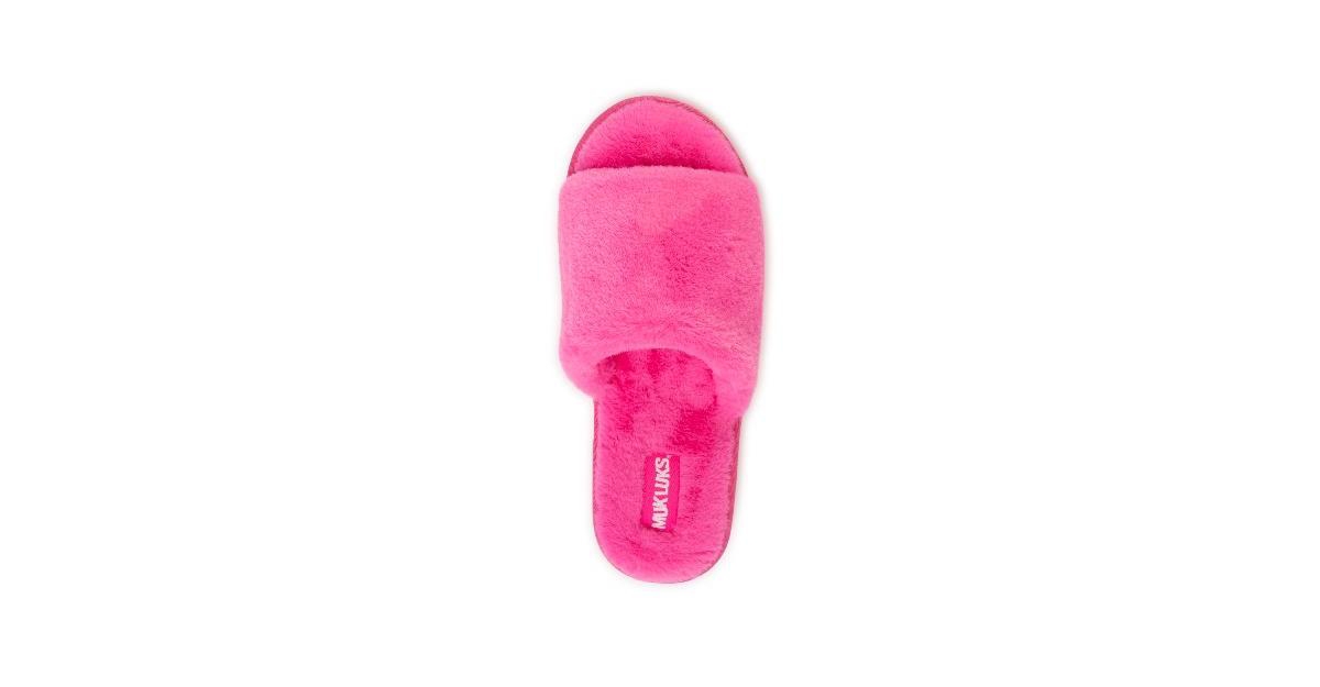 Muk Luks Women's Platform Slide Slipper