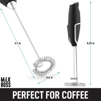Milk Boss Milk Frother With Holster Stand