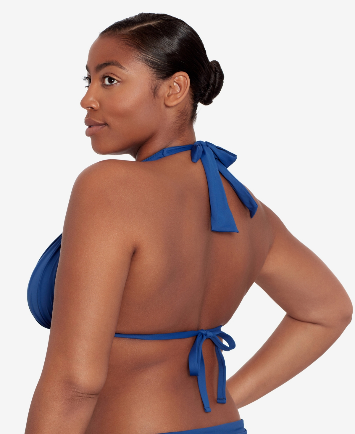 Lauren Ralph Lauren Women's Mold Cup Halter Bikini Bra Top