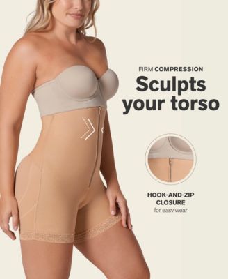 Women's Firm Tummy Control Shaper Strapless Shorts with Butt Lifter
