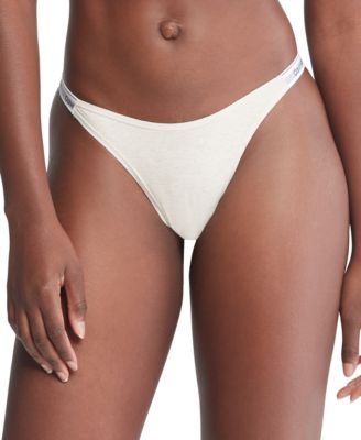 Calvin Klein - Women's Modern Logo Dipped String Thong Underwear